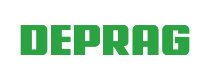 Schneider & Company - Deprag logo in bold green letters, symbolizing robotic automation.