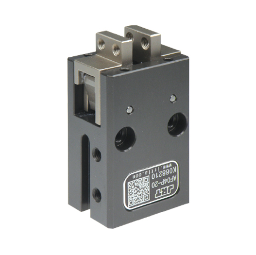 Schneider & Company - Compact industrial electrical component with qr code and specification label on a white background.