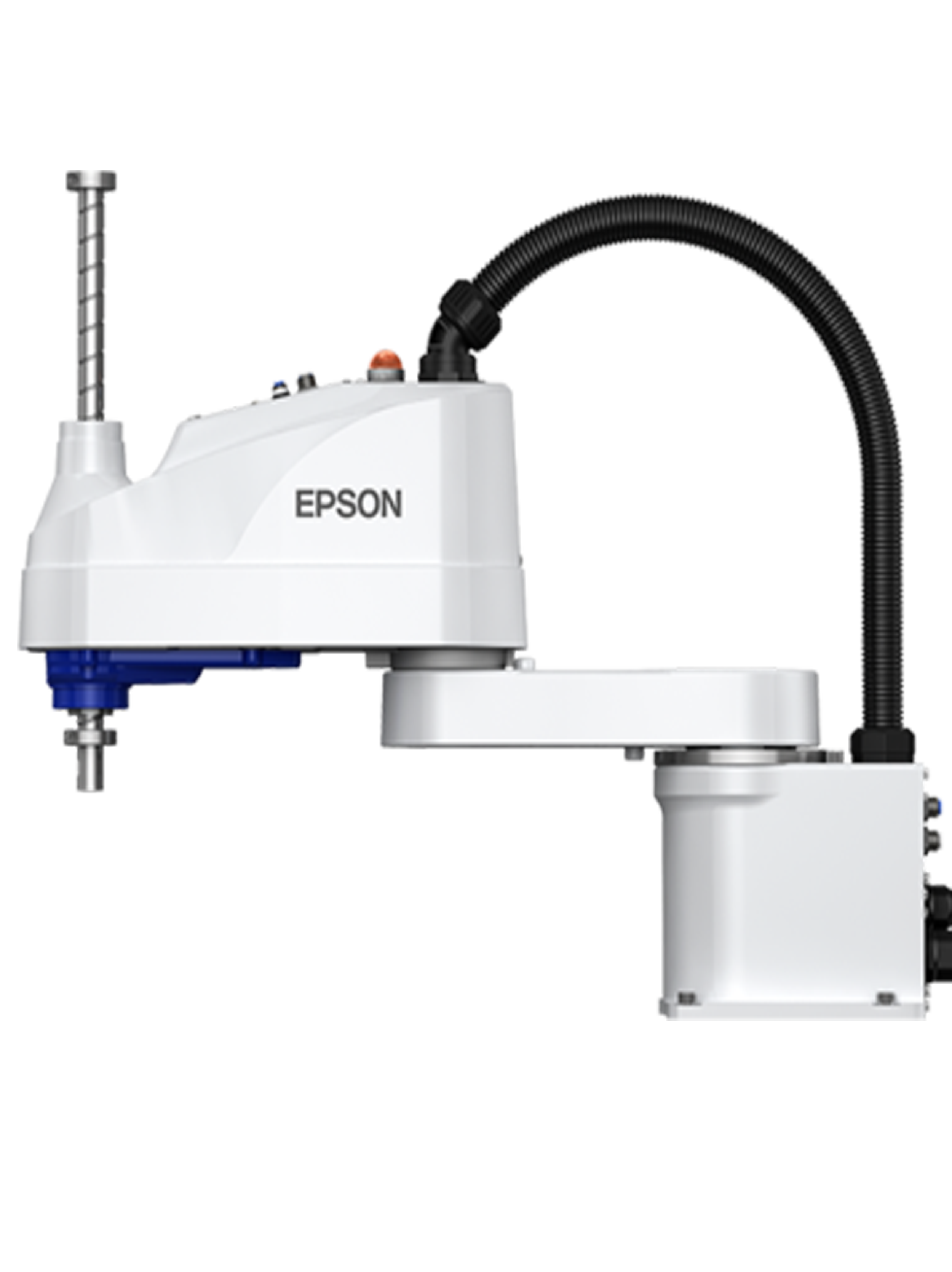 Schneider & Company - Epson industrial robot arm poised for precision automation.