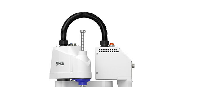 product photo of EPSON's T3-b four-axis/SCARA robot on a white background